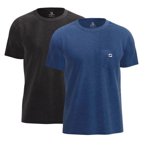 Pocket T Shirts for Men - Cotton Men's T-Shirts, Multipack
