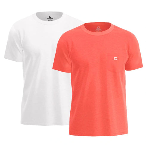 Pocket T Shirts for Men - Cotton Men's T-Shirts, Multipack