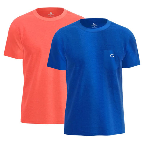 Pocket T Shirts for Men - Cotton Men's T-Shirts, Multipack