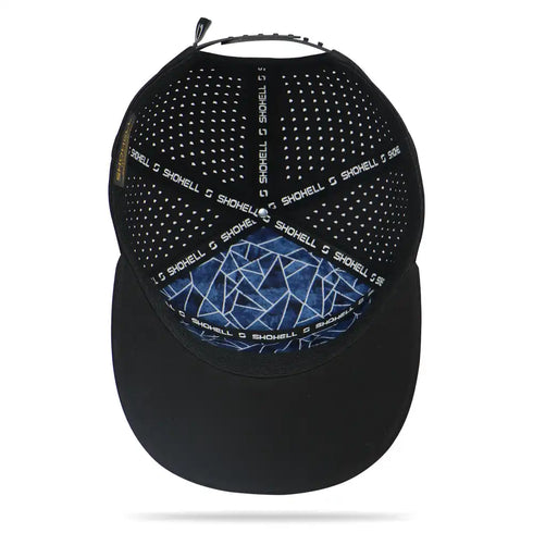 Flat Bill Baseball Cap, American Flag Hat, Water Resistant Snapback Hat, Flat Brim Golf Hat, Fishing & Outdoor Hats