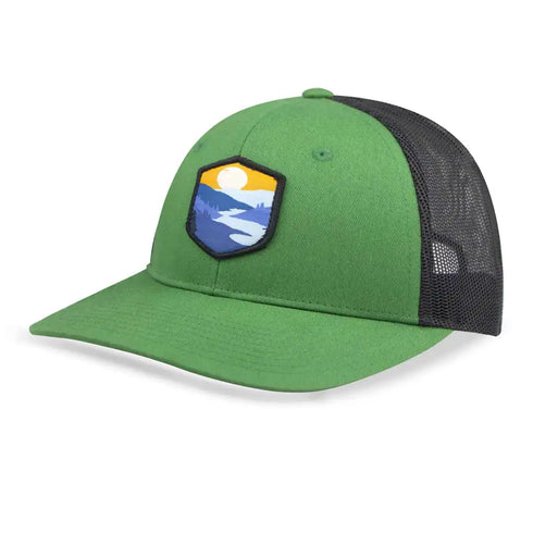 Trucker Hat for Men & Women, Adjustable Snapback Mesh Baseball Cap for Outdoors, Fishing & Golf Hat