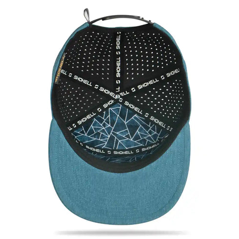 Flat Bill Baseball Cap, American Flag Hat, Water Resistant Snapback Hat, Flat Brim Golf Hat, Fishing & Outdoor Hats