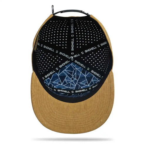 Flat Bill Baseball Cap, American Flag Hat, Water Resistant Snapback Hat, Flat Brim Golf Hat, Fishing & Outdoor Hats