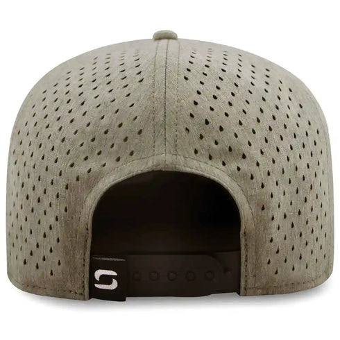 Flat Bill Baseball Cap, American Flag Hat, Water Resistant Snapback Hat, Flat Brim Golf Hat, Fishing & Outdoor Hats