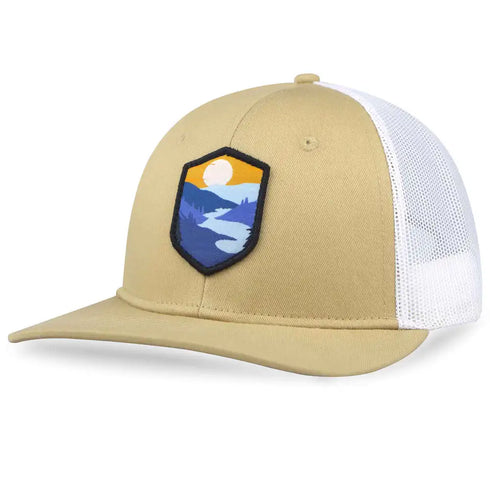 Trucker Hat for Men & Women, Adjustable Snapback Mesh Baseball Cap for Outdoors, Fishing & Golf Hat