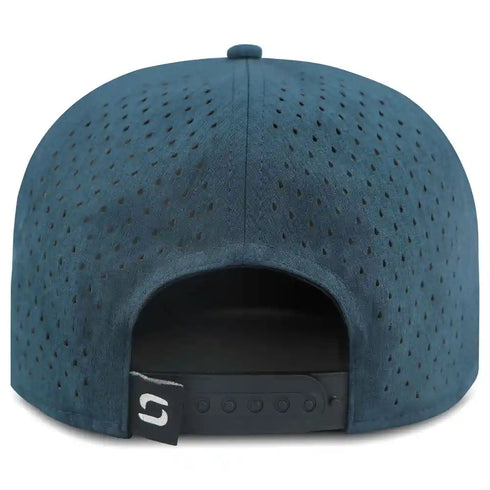 Flat Bill Baseball Cap, American Flag Hat, Water Resistant Snapback Hat, Flat Brim Golf Hat, Fishing & Outdoor Hats