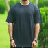 Mens T-Shirts, Cotton Loose Fit T Shirts for Man, Crew Neck Short Sleeve Solid Tees, Soft Fabric, Multipack
