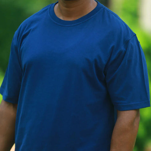 Mens T-Shirts, Cotton Loose Fit T Shirts for Man, Crew Neck Short Sleeve Solid Tees, Soft Fabric, Multipack