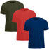 Mens T-Shirts, Cotton Loose Fit T Shirts for Man, Crew Neck Short Sleeve Solid Tees, Soft Fabric, Multipack