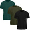 Mens T-Shirts, Cotton Loose Fit T Shirts for Man, Crew Neck Short Sleeve Solid Tees, Soft Fabric, Multipack