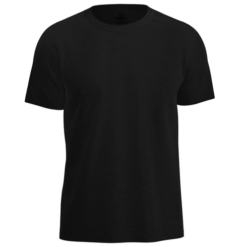 Mens T-Shirts, Cotton Loose Fit T Shirts for Man, Crew Neck Short Sleeve Solid Tees, Soft Fabric, Multipack